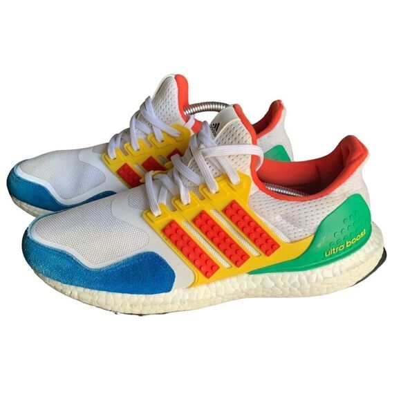 Adidas Ultraboost DNA X Lego Multi Color Running Shoe Sz 6.5 - Picture 3 of 9